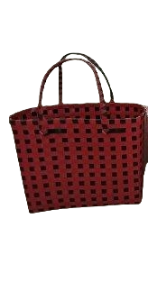 กระเป๋าสานเส้นเล็ก